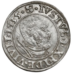 Prusko, Albrecht Hohenzollern, Grosz Königsberg 1535 - PRVS