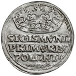 Sigismund I the Old, Cracow 1528 penny - WITHOUT language