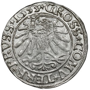 Zygmunt I Stary, Grosz Toruń 1533 - piękny