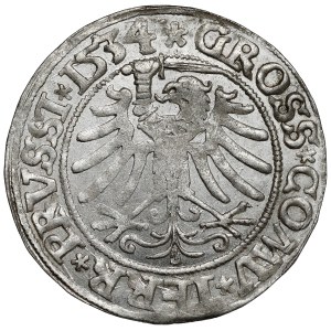 Sigismund I the Old, Torun penny 1534 - early - beautiful