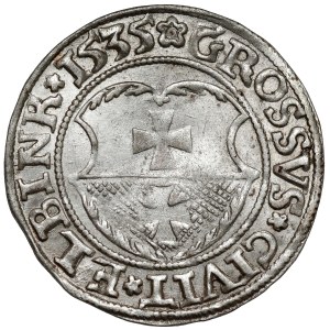 Sigismund I the Old, Penny Elblag 1535