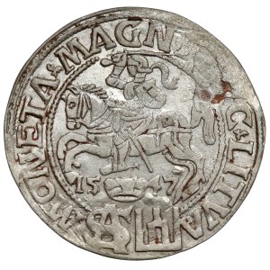 Sigismund II Augustus, Grosz per Polish foot 1547, Vilnius