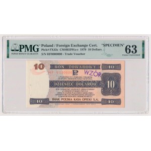 PEWEX, $10 1979 - MODEL - HF