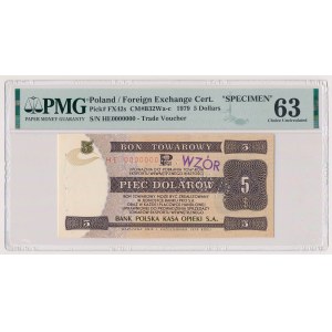 PEWEX, $5 1979 - MODELL - ER