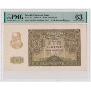 100 zloty 1940 - Ser.C