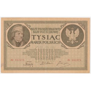1.000 mkp 1919 Maj - bez oznaczenia serii