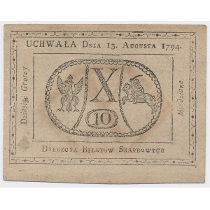 10 penny 1794