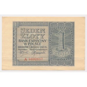 1 złoty 1940 - A ...607
