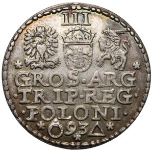 Sigismund III. Vasa, Trojak Malbork 1593