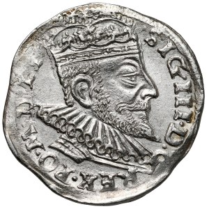 Sigismund III Vasa, Vilnius Troika 1593 - Platina - M D LI