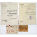 Zestaw po Edwinie Noble latającym w eskadrze im. T. Kościuszki, w czasie wojny polsko—bolszewickiej - pełny, piękny komplet