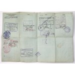 Zestaw po Edwinie Noble latającym w eskadrze im. T. Kościuszki, w czasie wojny polsko—bolszewickiej - pełny, piękny komplet