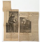 Wyjątkowy komplet po Edwinie Noble - pilocie eskadry im. T. Kościuszki walczącym w wojnie polsko-bolszewickiej 1920 r.