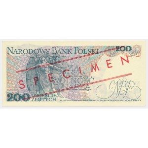 200 zloty 1982 - MODEL - BU 0000000 - No.0116.