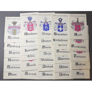 HERBS of Polish knighthood (31 notebooks)