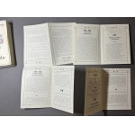 HERBS of Polish knighthood (31 notebooks)