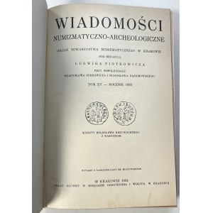 Numismatic and Archaeological News 1933-1935