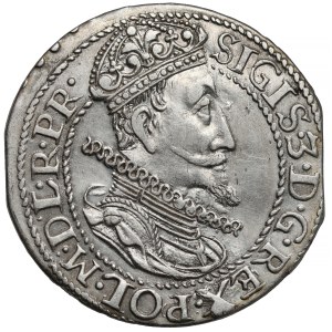 Zygmunt III Waza, Ort Gdańsk 1614 - małe cyfry - rzadki
