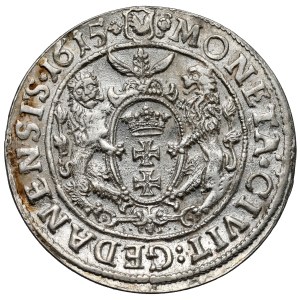 Sigismund III Vasa, Ort Gdansk 1615 - Ammon - rare decoration