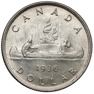 Canada, George V, Dollar 1936