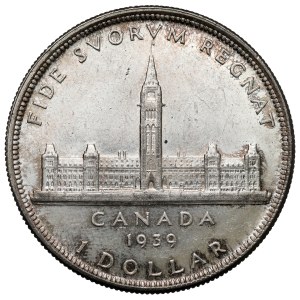 Canada, George VI, Dollar 1939 - type of one year only