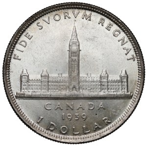 Canada, George VI, Dollar 1939 - type of one year only