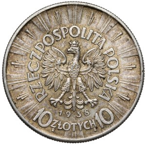 Piłsudski 10 złotych 1938