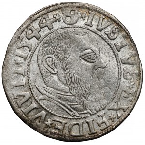 Prusy, Albrecht Hohenzollern, Grosz Królewiec 1544 - szeroka broda