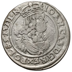 Jan II Kazimierz, Szóstak Bydgoszcz 1666 AT