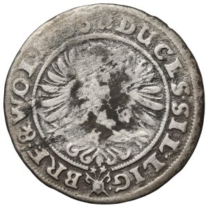 Silesia, Three Brothers, 3 krajcary 1656, Brzeg