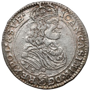 Jan II Kazimierz, Ort Bydgoszcz 1668 TLB - z KWIATKIEM
