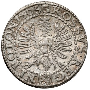 Sigismund III Vasa, Cracow 1605 penny - SIGISM