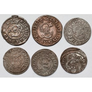 Sigismund III Vasa, Shelters 1592-1627 - set (6pcs)