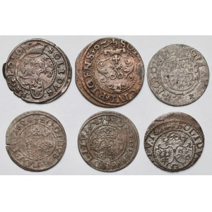 Sigismund III Vasa, Shelters 1592-1627 - set (6pcs)