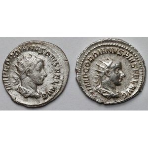 Gordian III (238-244 AD) Antoninians, Rome - Securitas and Felicitas - set (2pcs)