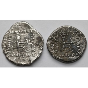 Partia, Drachmy - zestaw (2szt)