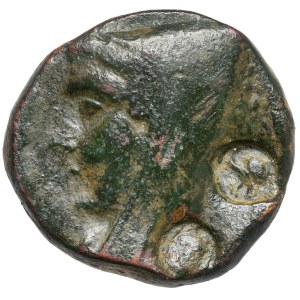 Greece, Pont, Times of Mithridates VI (~130-100 BC) AE27 - countermarked
