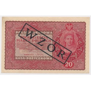20 mkp 1919 August - MODEL - 2nd Series P
