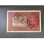 20 mkp 1919 August - MODEL - 2nd Series P