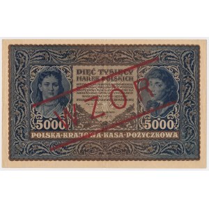 5,000 mkp 1920 - MODEL - III Series AA.