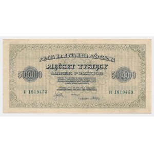 500,000 mkp 1923 - H - 7 digits