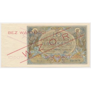 10 złotych 1926 - WZÓR - Ser.V