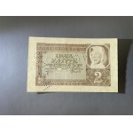 2 zloty 1940 - perforazione MODELLO - senza serie e numero
