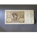 10 zloty 1940 - MODELLO - Ser.L 0000000 - perforazione DRUCKPROBE