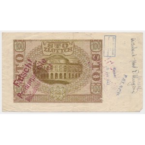 Contraffazione del periodo 100 oro 1940