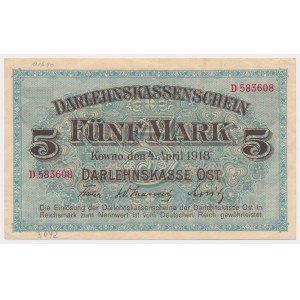 Kaunas, 5 Mark 1918 - D