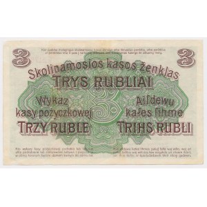Poznan, 3 rubli 1916 - V