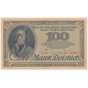 100 mkp 1919 February - Ser.D