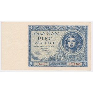 5 Gold 1930 - Ser.D.