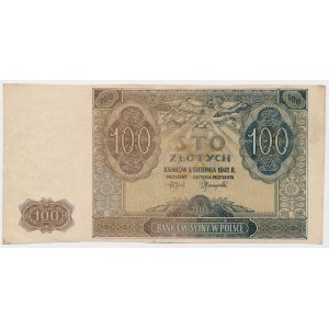 100 zloty 1941 - senza serie e numero